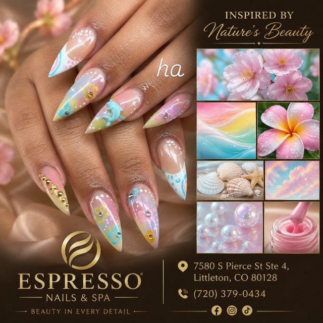 Espresso Nails & Spa logo